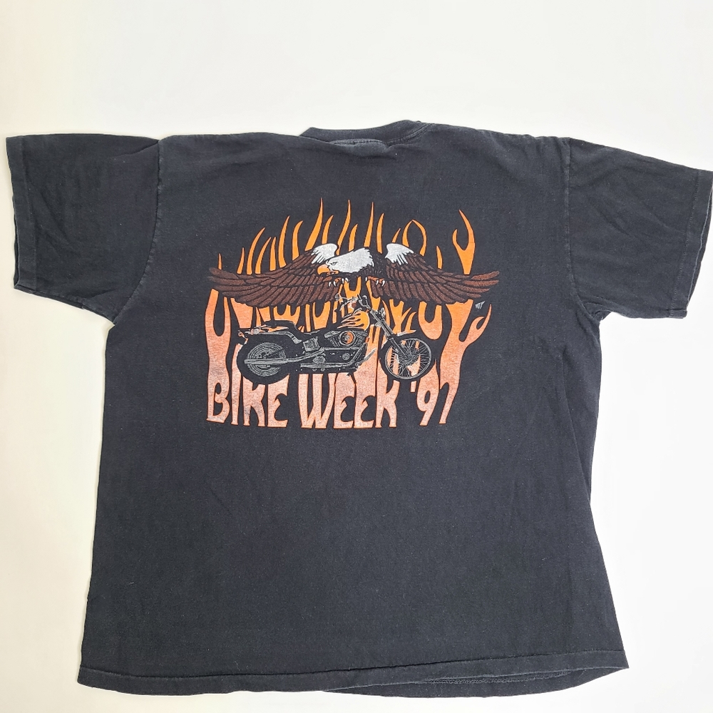 Vintage 1997 Daytona Beach Bike Week motorcycle